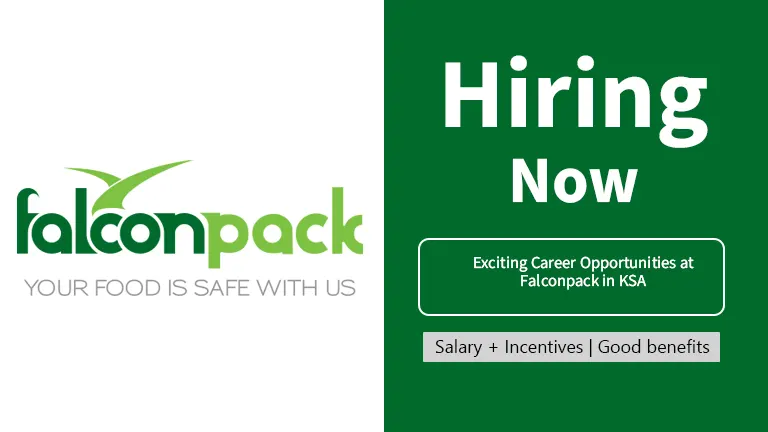 Exciting Career Opportunities at Falconpack in KSA