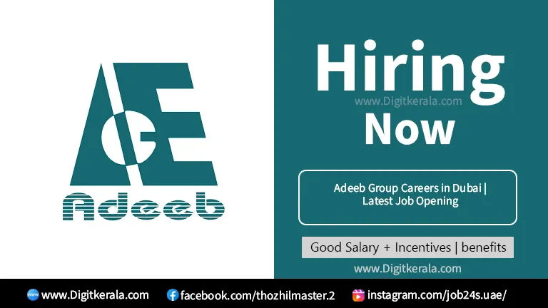 Adeeb Group Careers in Dubai | Latest Job Opening